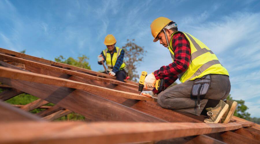 Professional gutter cleaning in Cashion, OK